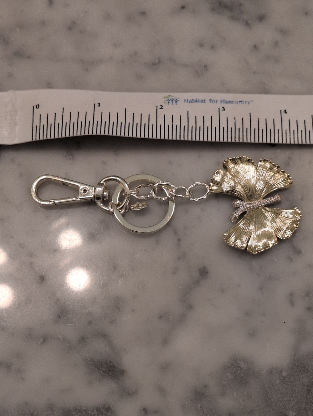Michael Aram Butterfly Ginko Ketchain - Picture 6 of 11